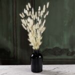 Buchet lagurus alb - 55 cm