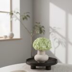 Hortensie stabilizată mentă