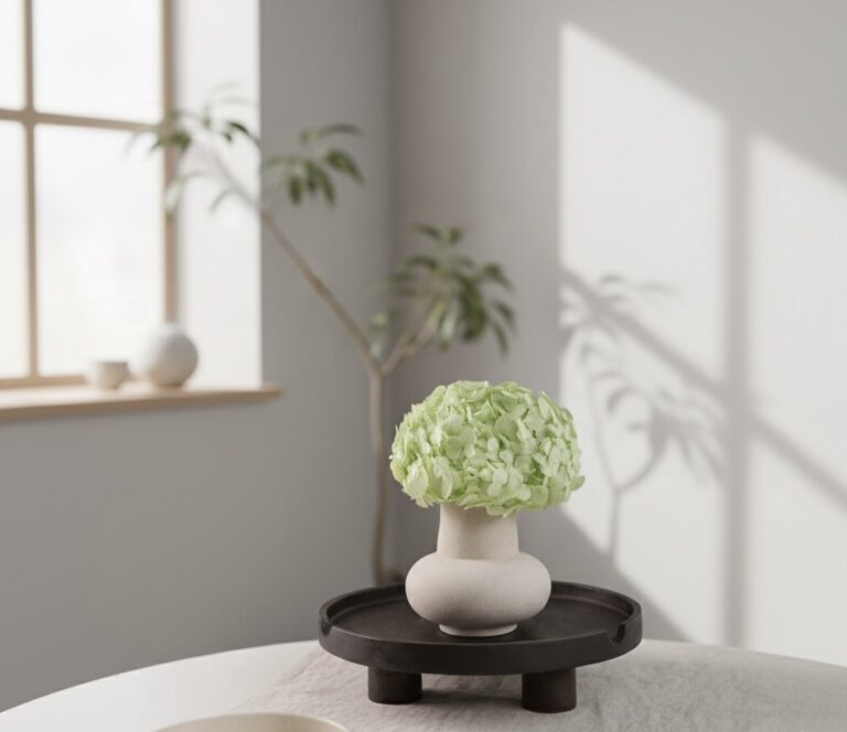 Hortensie stabilizată mint