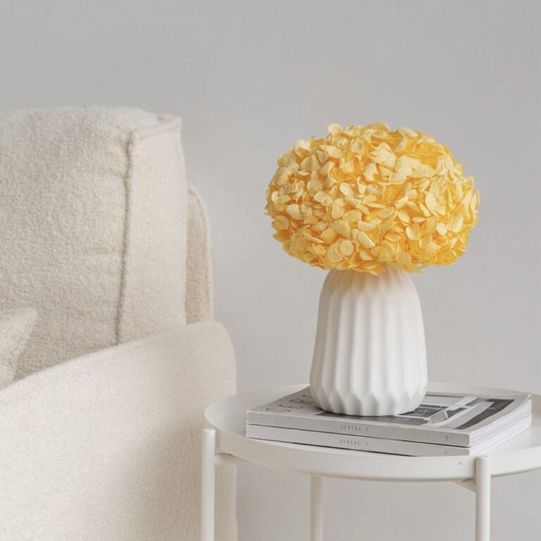 Hortensie stabilizată portocalie