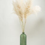 Vază din sticlă mată verde - Jules Matt Green