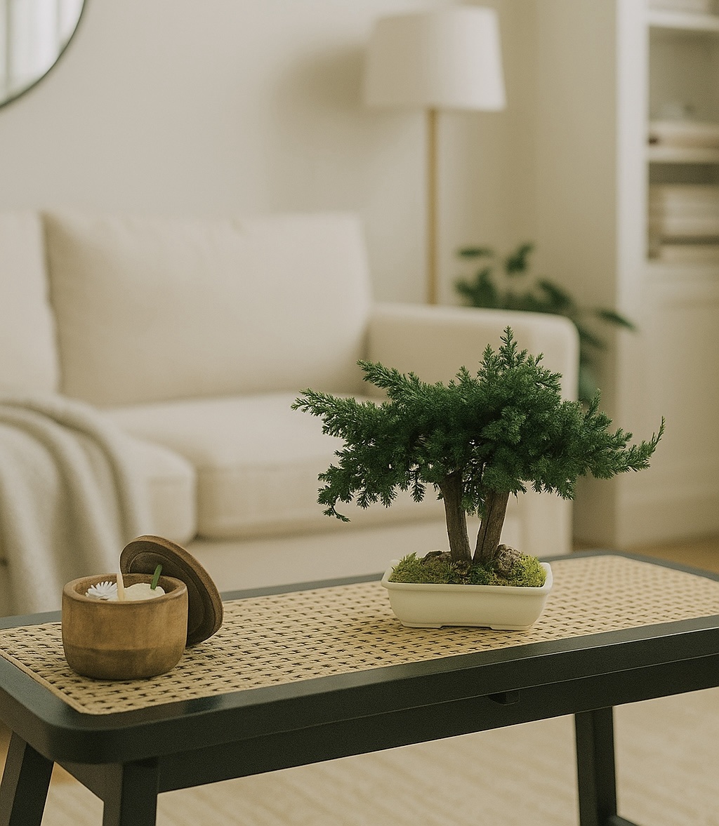 63bf2f73-99fa-4c78-9597-25e94c9b9df6-2 Bonsai Juniperus natural stabilizat – H15 cm - imagine 1