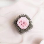 Cub floral cu lavandă și trandafir stabilizat