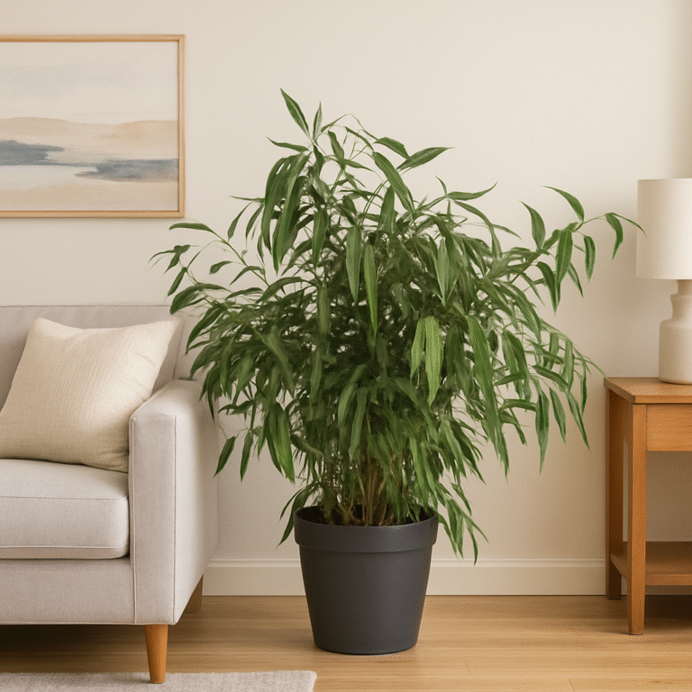 Eucalipt Nicoly stabilizat, în ghiveci – 70 cm