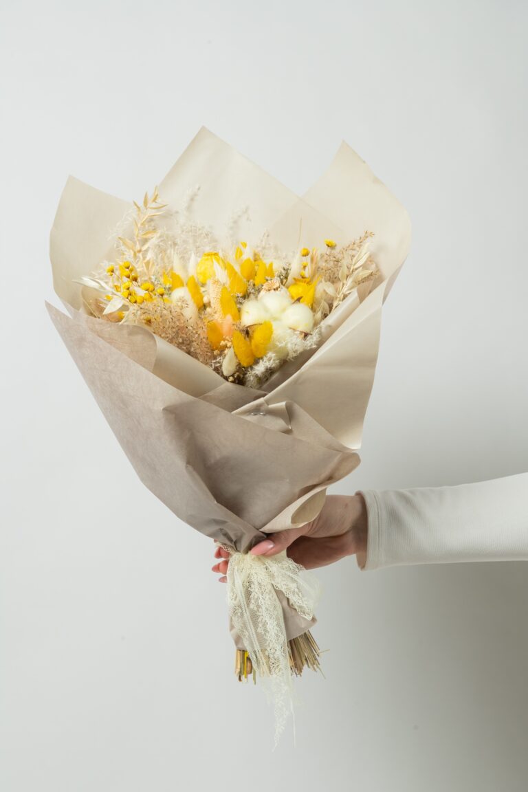 Buchet flori uscate - Yellow
