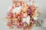 Buchet flori naturale uscate - Pink - imagine 2