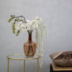 Vază sticlă fumurie - Milano Transparent Round