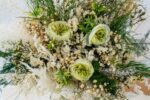 Buchet de mireasă flori stabilizate - Greenest