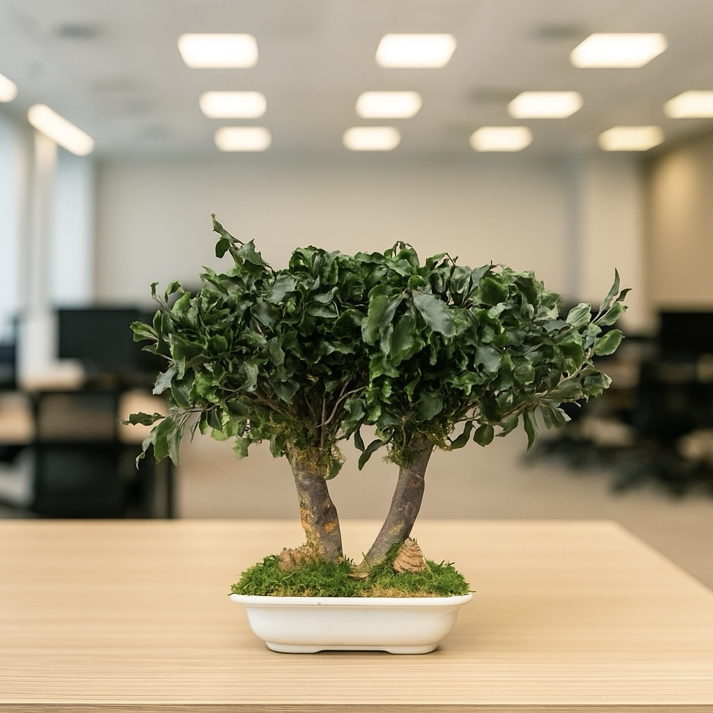 Bonsai Pitosporum Natural Stabilizat 25 cm Bonsai Pitosporum Natural Stabilizat 25 cm