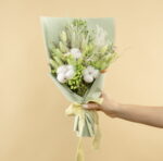 Buchet flori stabilizate și uscate - Cotton Green