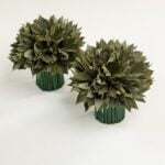 Aranjament cu frunze stabilizate și bambus – Tree Velvet