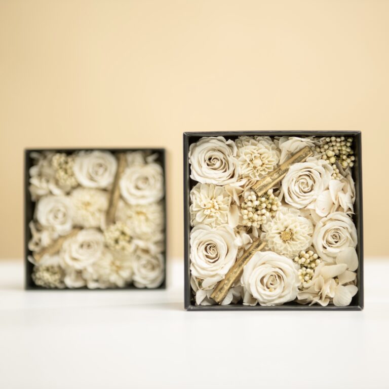 Cutie Cadou Flori Stabilizate