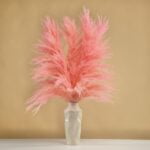 Pampas tip salcie roz – 115 cm