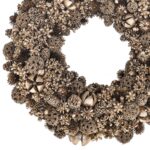 Coroniță Crăciun "Gold Christmas" - 25 cm