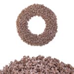 Coroniță de Crăciun „Christmas Star” cu elemente decorative metalizate – 30 cm