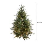Brad artificial 2,3 m led inclus - imagine 2