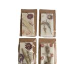 Agățător Ceară cu Flori Uscate Naturale - 9,5x17,5 cm - Decor Aromatic Unic - imagine 2