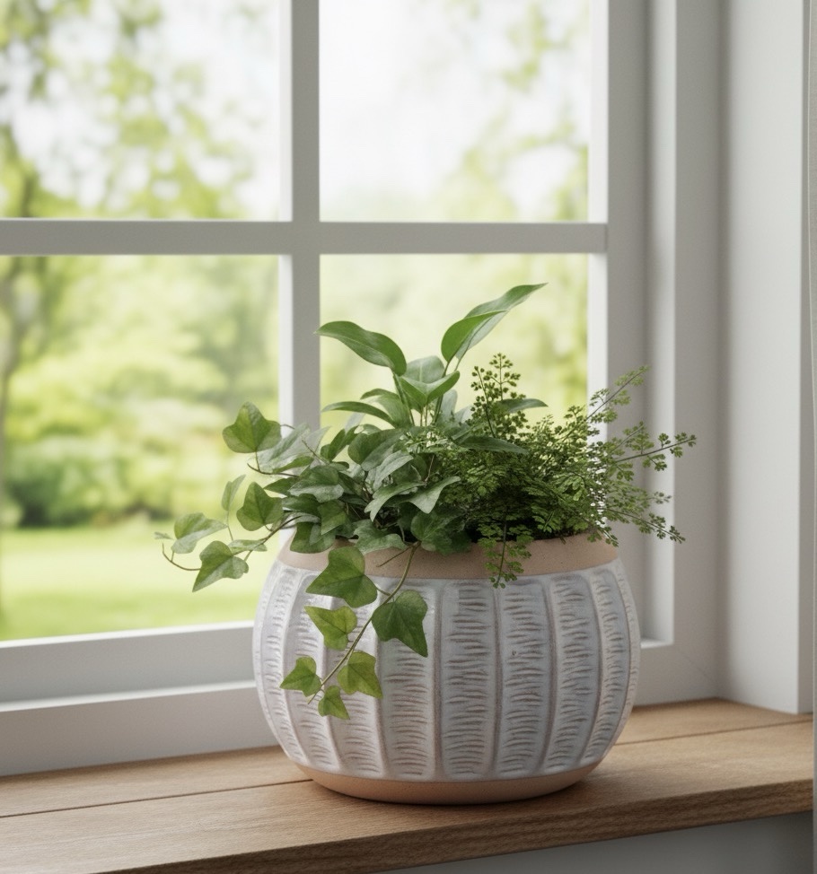 img_9138 Ghiveci Rotunjit Ceramică - imagine 1