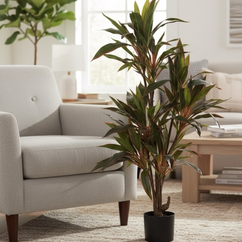 img_9141 Dracena Artificială Realistă 115 cm - imagine 1